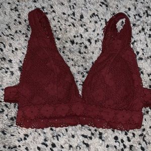 Maroon Bralette